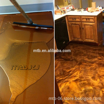 No Smell Metalic Epoxy Resin for Floor Coating